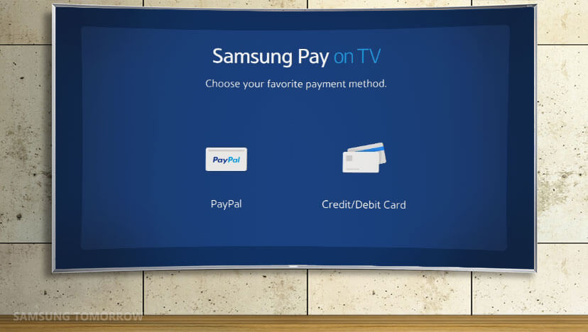 Samsung Pay coming to TVs!
