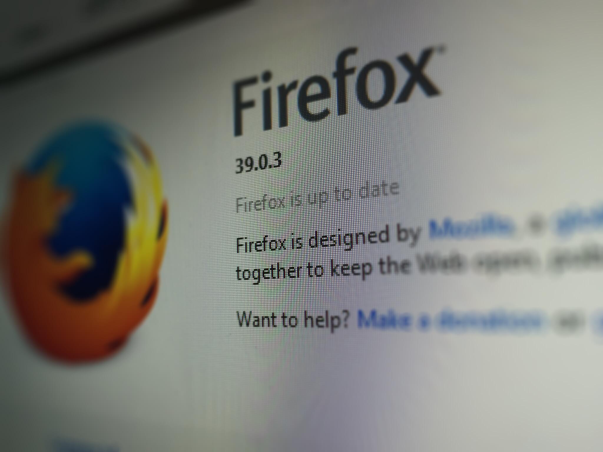Update Firefox now! You are risking your data!
