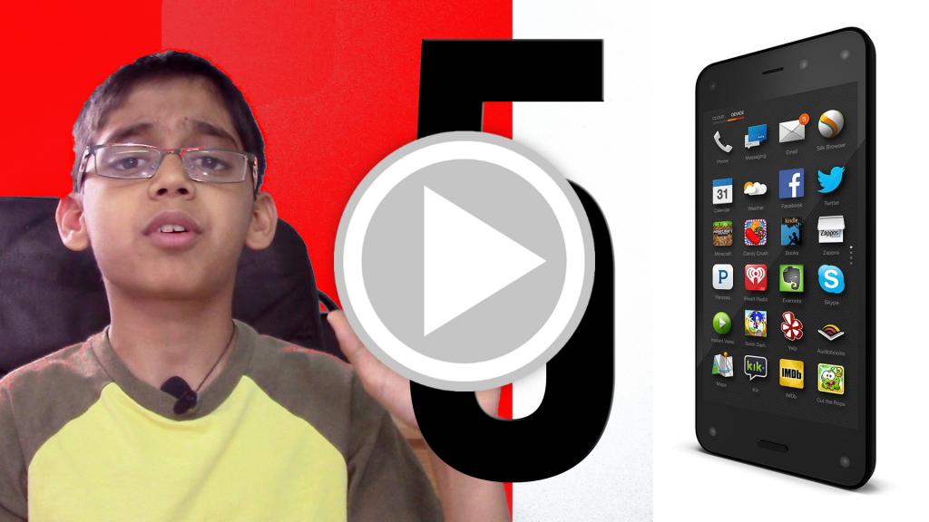Top 5 Amazon Fire Phone features!