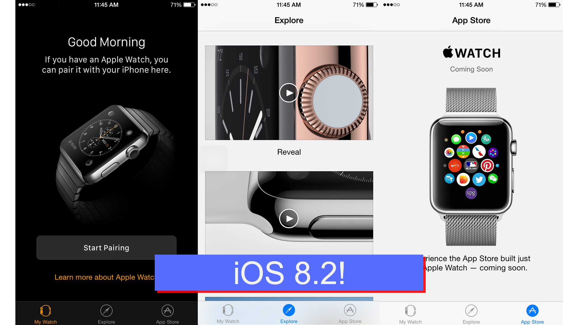 iOS 8.2 is out with a App Store for the Apple Watch!